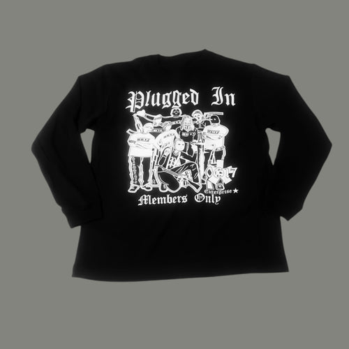 Plugged In Members Only Shirt