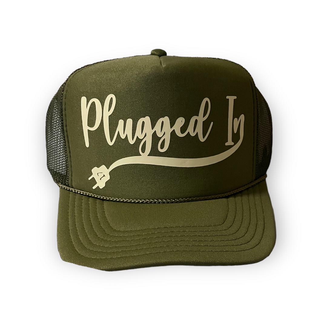 Plugged In Trucker Hat
