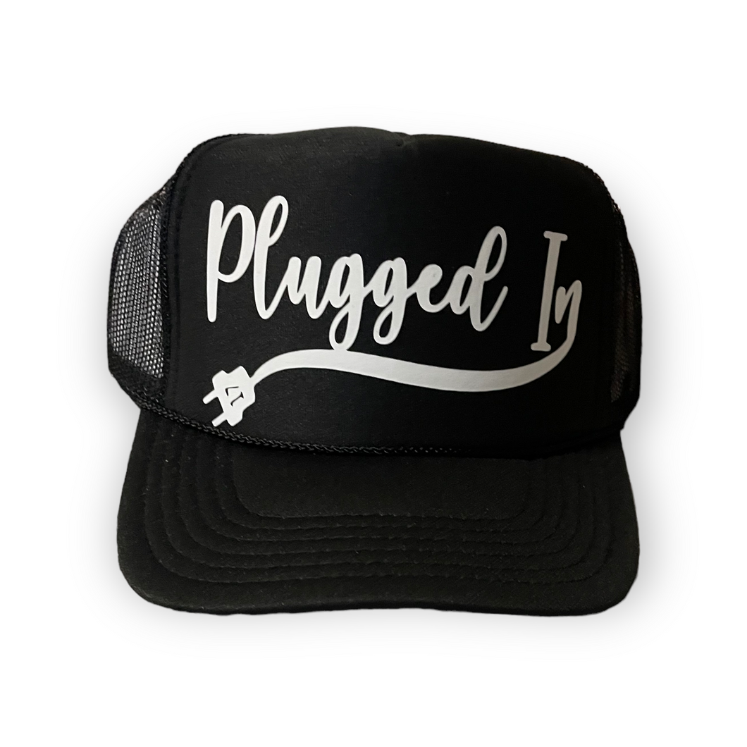 Plugged In Trucker Hat